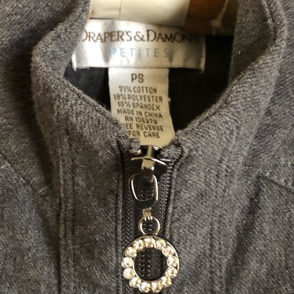 DRAPERS & DAMONS Gray women’s jacket - Picture 2 of 3